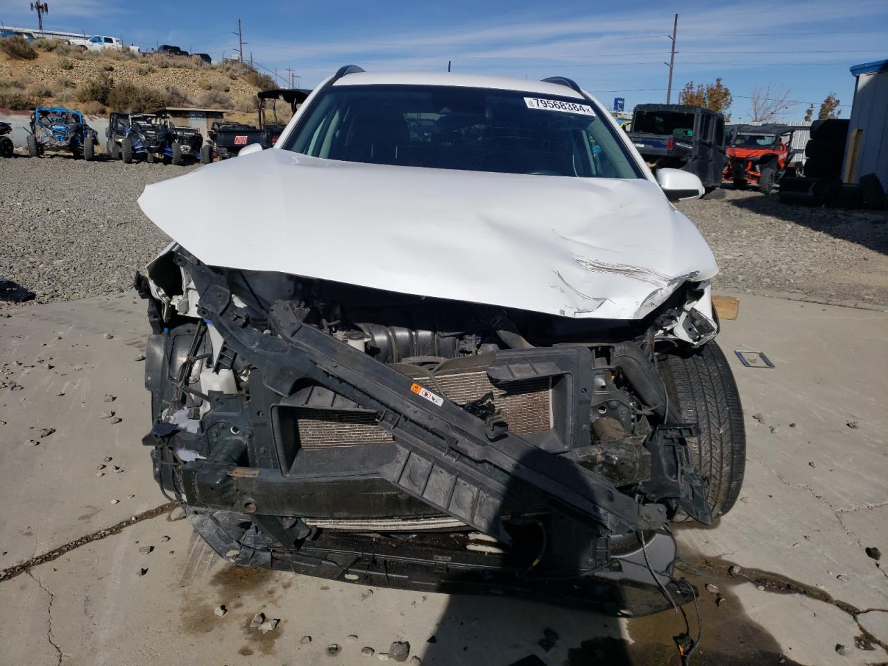 2021 Hyundai Kona VIN KM8K2CAA3MU753074 Copart auction photo, front end damage thumbnail 5
