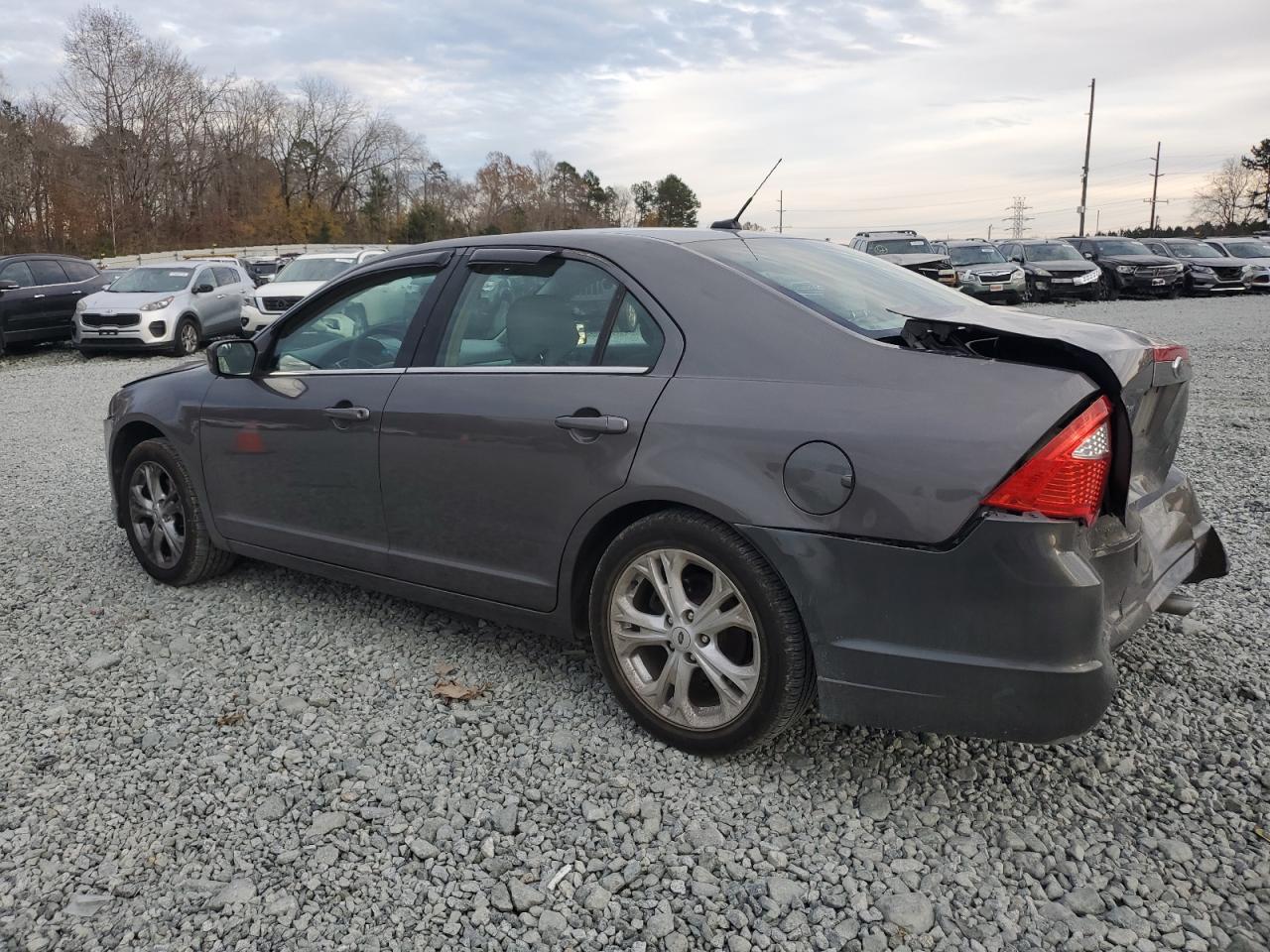 2012 Ford Fusion VIN 3FAHP0HA4CR281208 Copart auction photo, all over damage thumbnail 2