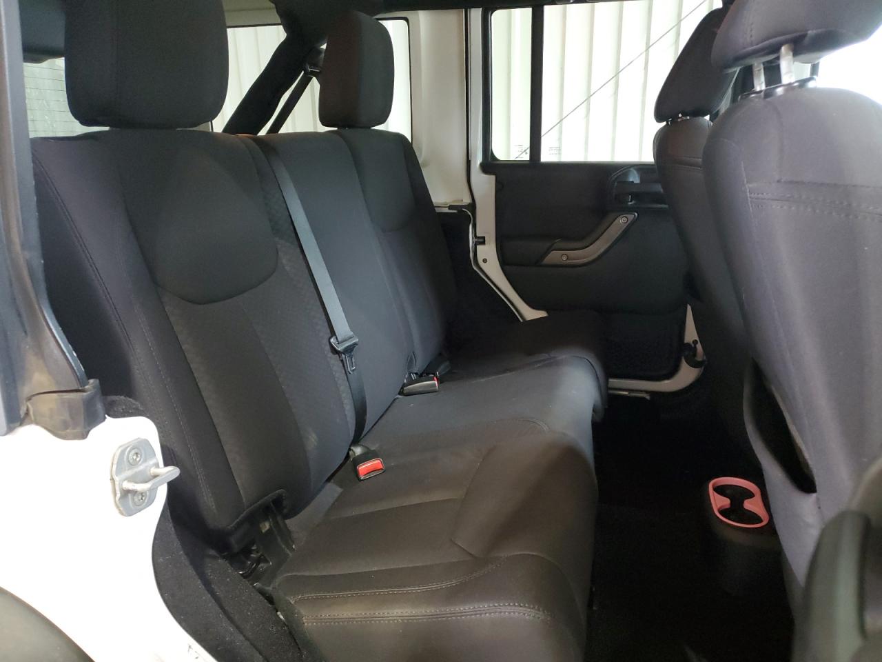 2013 Jeep Wrangler VIN 1C4BJWDG4DL642807 Copart auction photo, rear end / side damage thumbnail 11