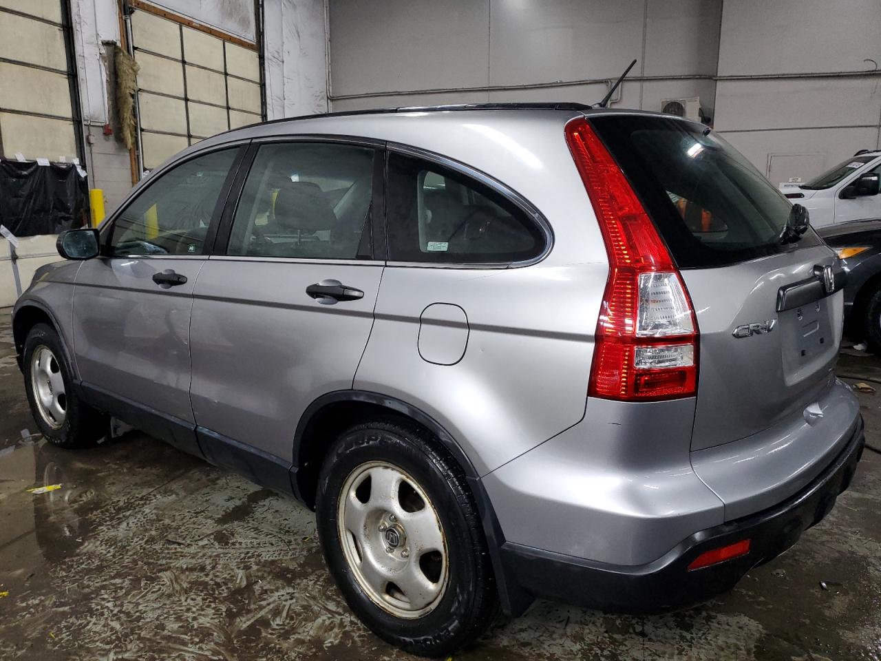 2008 Honda CR-V VIN JHLRE48318C070750 Copart auction photo, front end / hail damage thumbnail 2