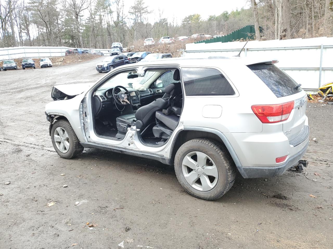2011 Jeep Grand Cherokee VIN 1J4RR4GG1BC717820 Copart auction photo, front end / side damage thumbnail 2