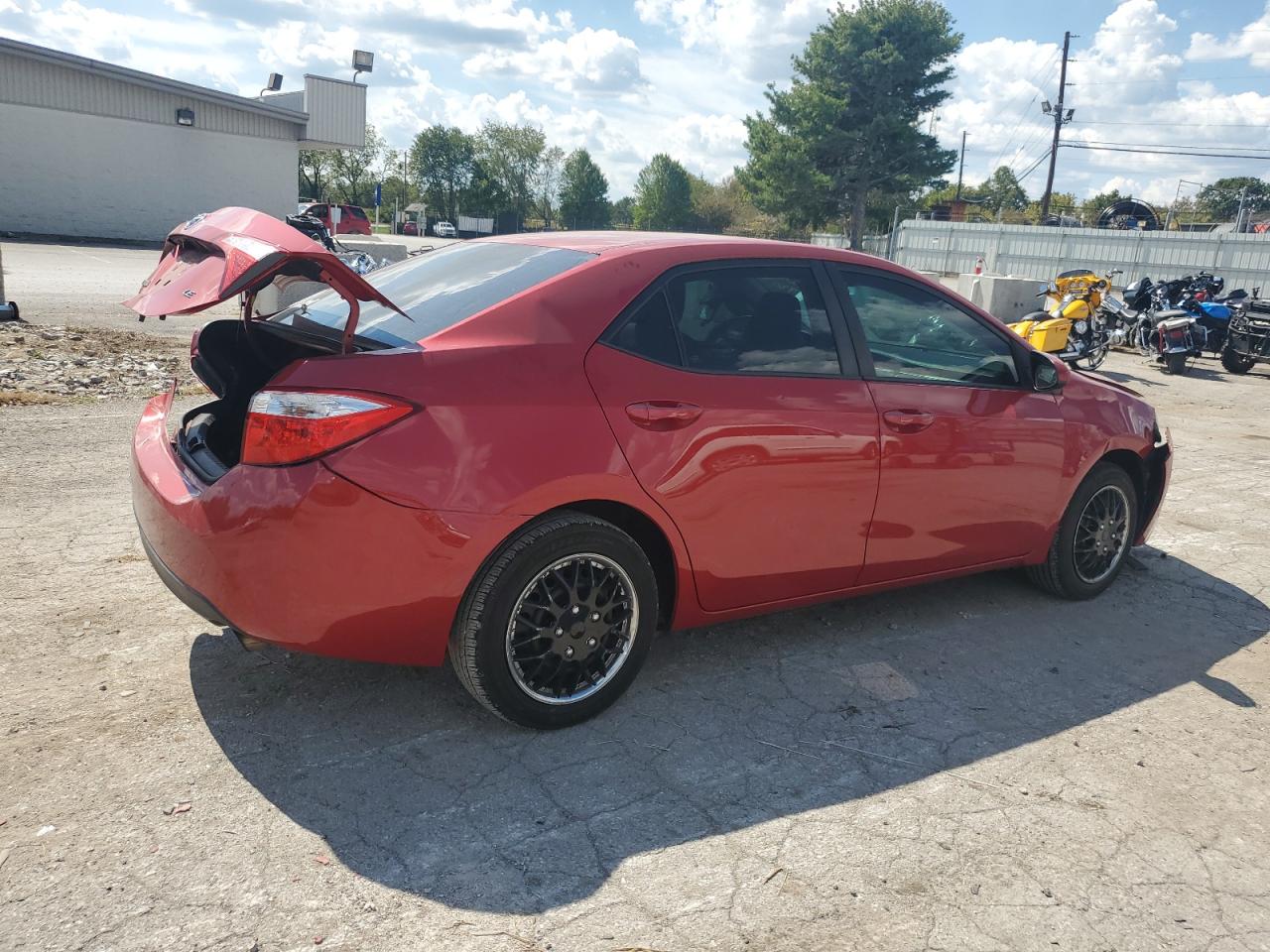 2016 Toyota Corolla VIN 2T1BURHE3GC608001 Copart auction photo, rear end / front end damage thumbnail 3