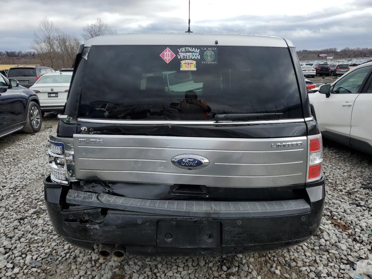 2010 Ford Flex VIN 2FMGK5DC4ABA42581 Copart auction photo, all over damage thumbnail 6