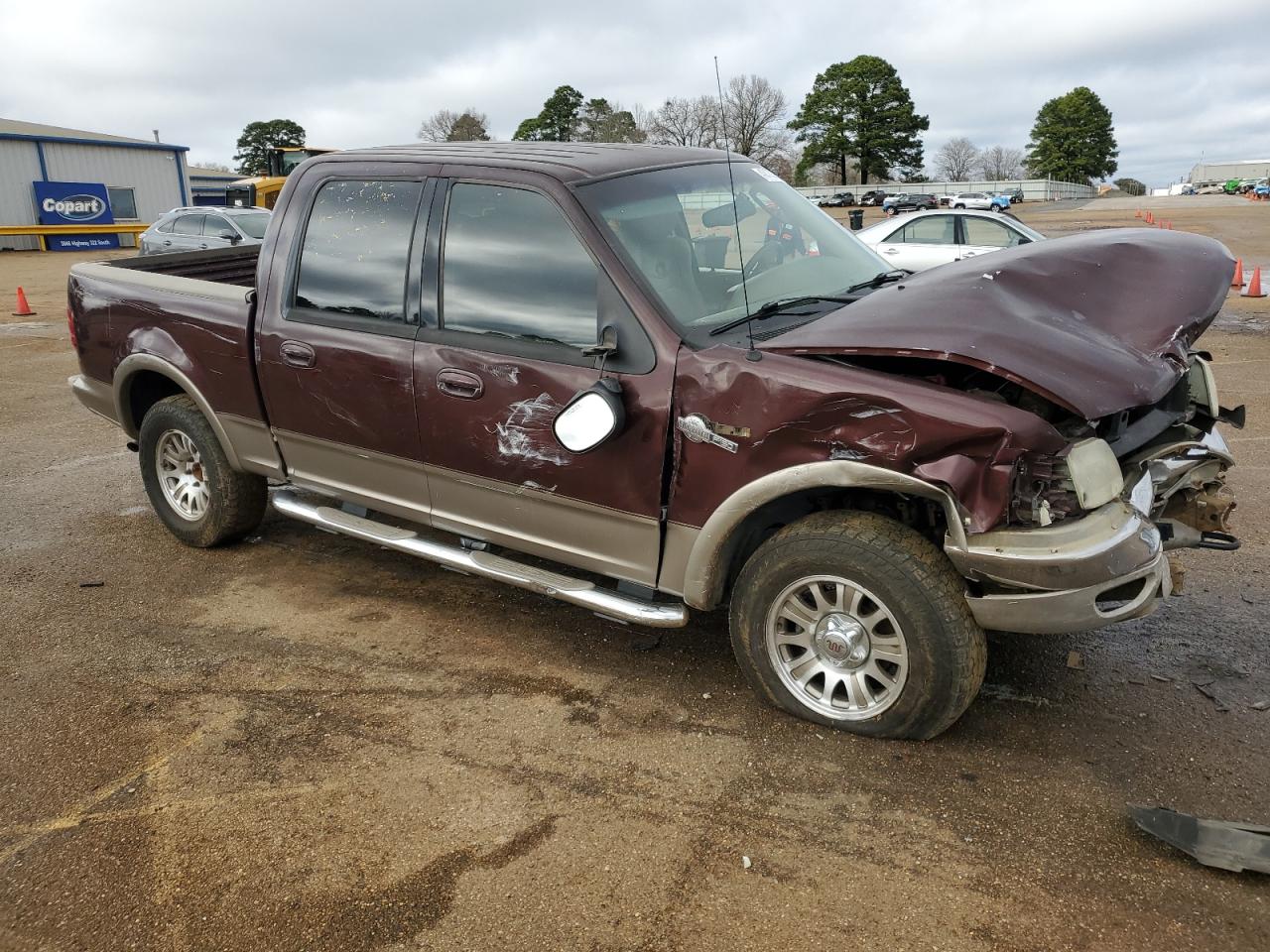 2003 Ford F-150 VIN 1FTRW08L53KB07123 Copart auction photo, front end damage thumbnail 4