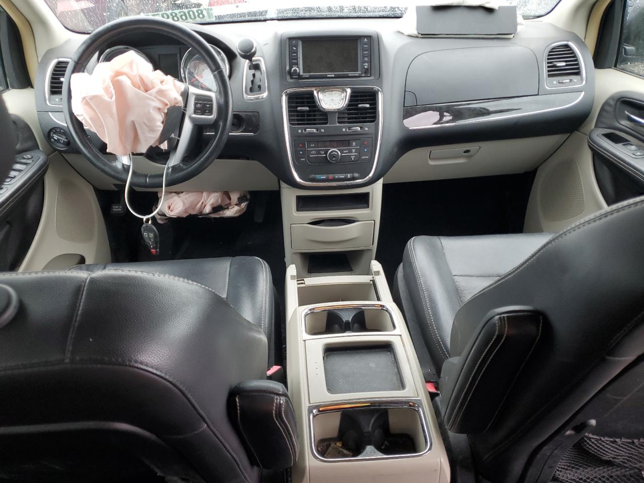2013 Chrysler Town & Country VIN 2C4RC1BG6DR511920 Copart auction photo, front end damage thumbnail 8