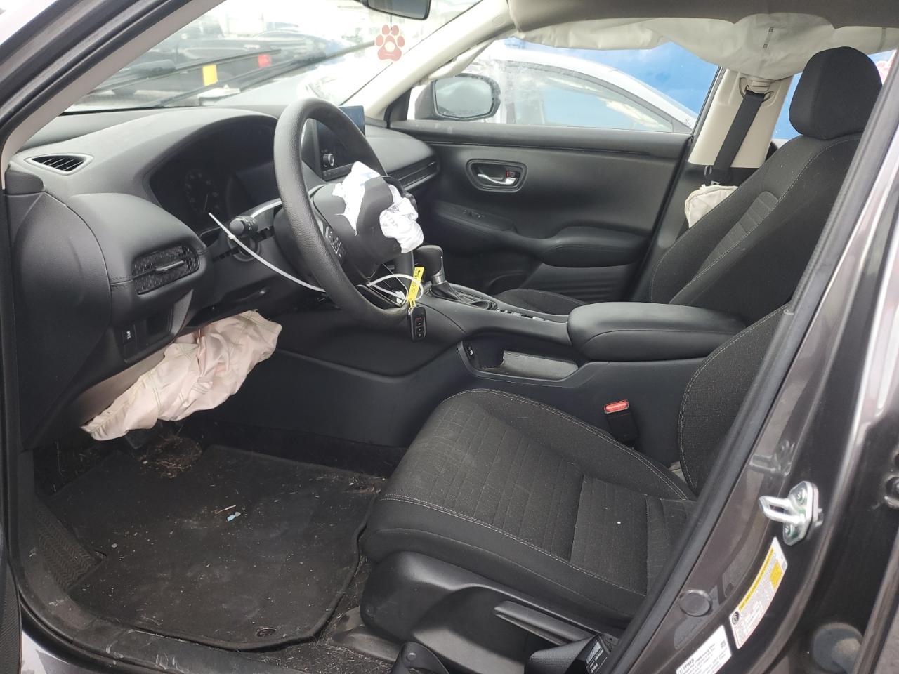 2023 Honda HR-V VIN 3CZRZ1H34PM707802 Copart auction photo, front end / mechanical damage thumbnail 7