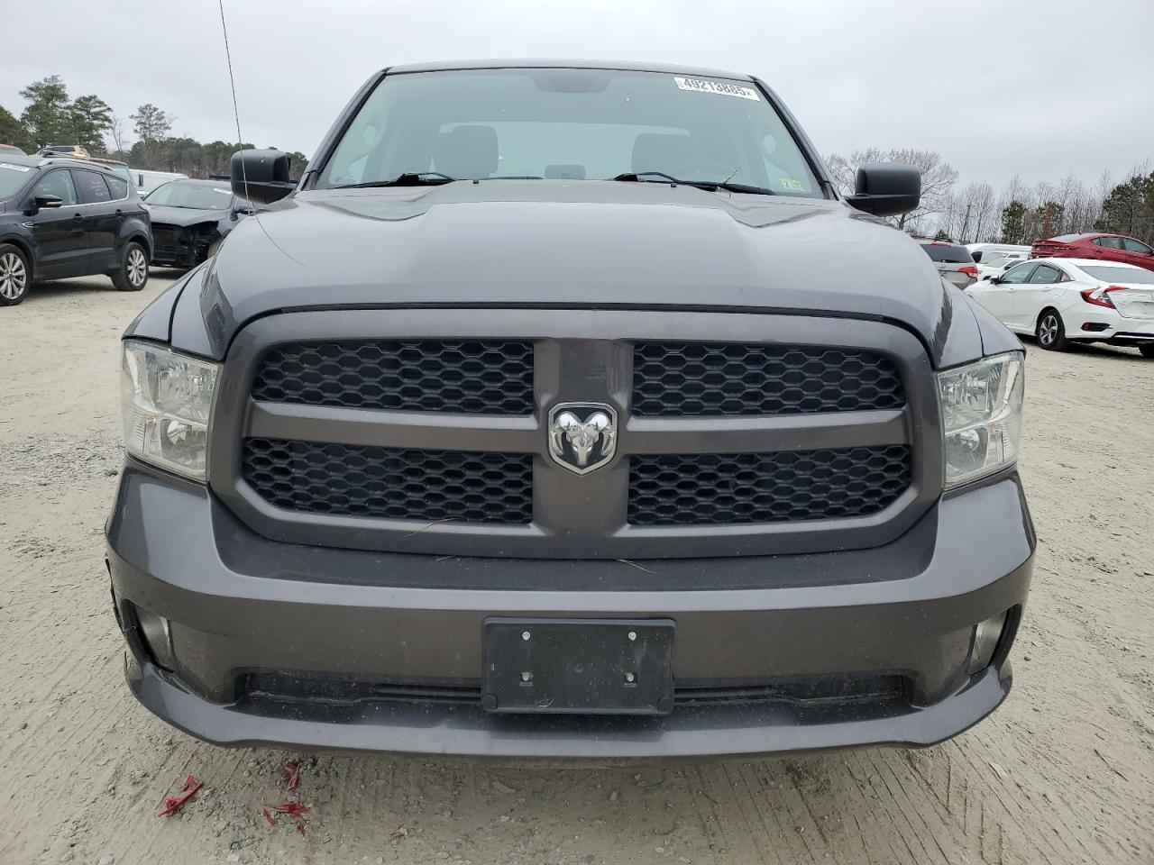2018 RAM 1500 VIN 1C6RR7FTXJS121834 Copart auction photo, front end / minor dent/scratches damage thumbnail 5