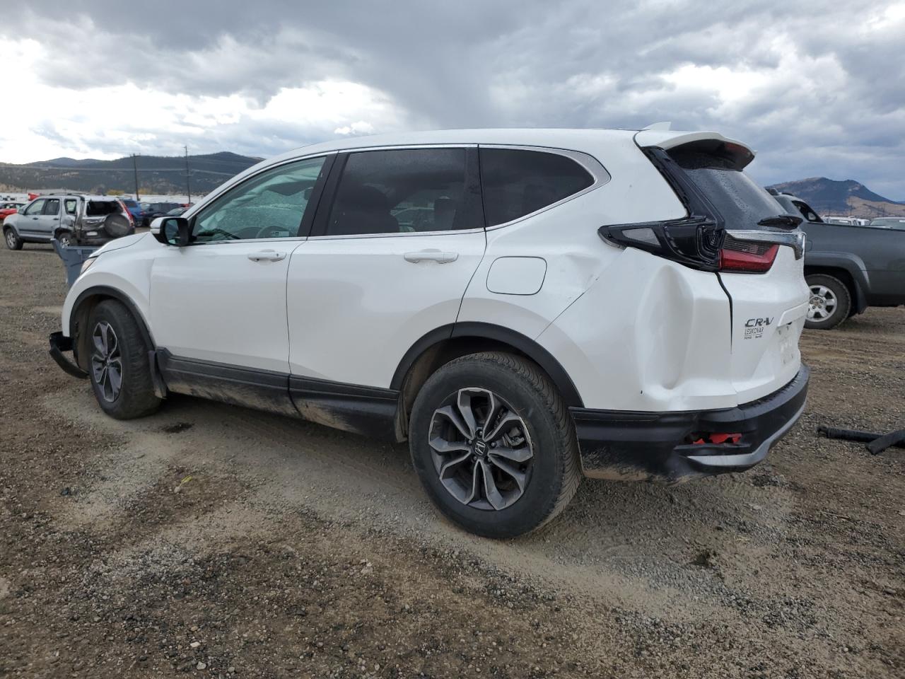 2020 Honda CR-V VIN 5J6RW2H86LA018622 Copart auction photo, front end / all over damage thumbnail 2