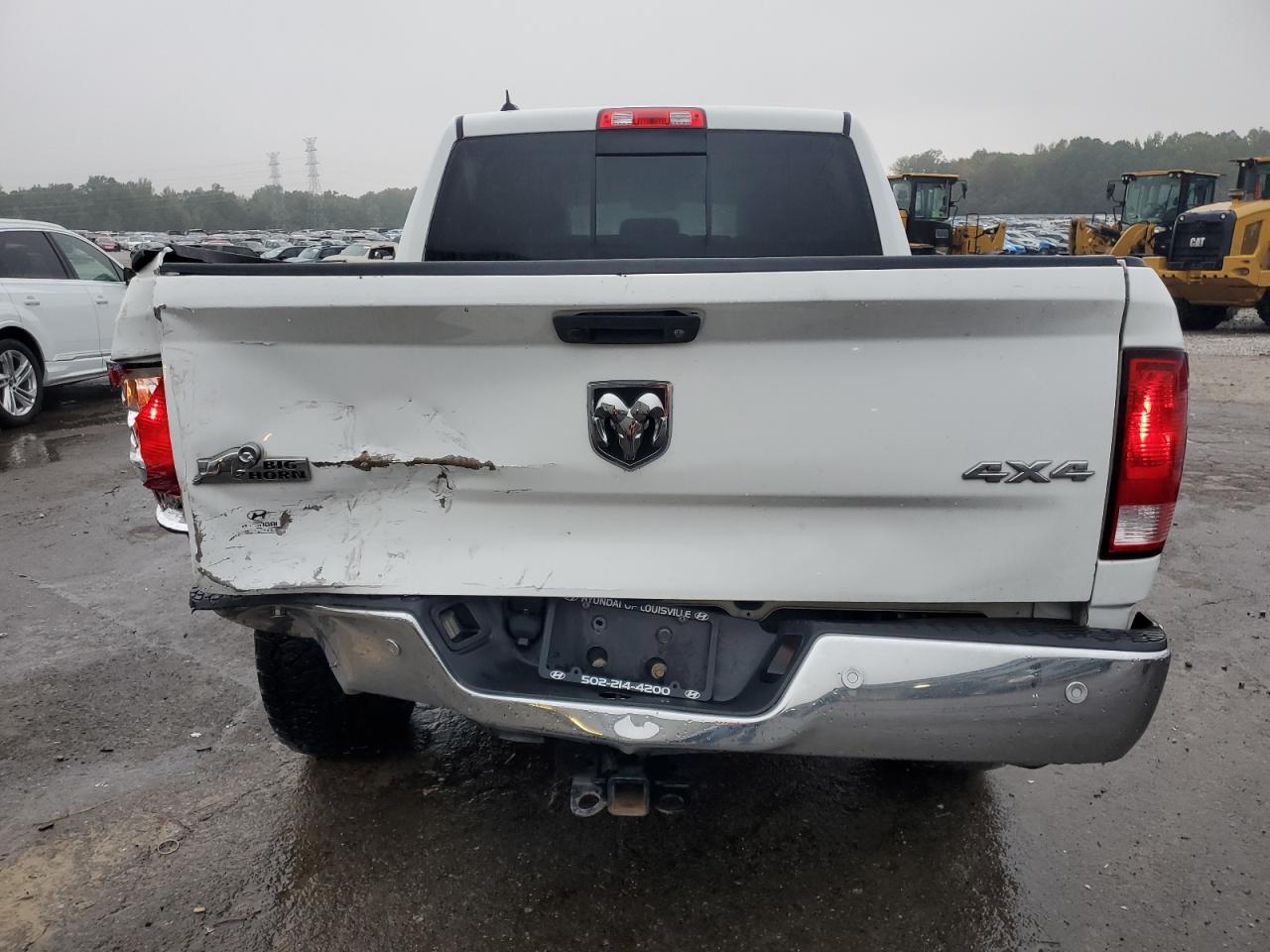 2017 RAM 1500 VIN 1C6RR7LG7HS569191 Copart auction photo, rear end damage thumbnail 6