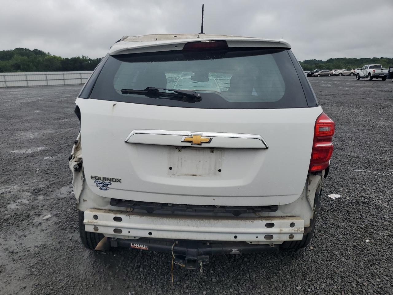 2017 Chevrolet Equinox VIN 2GNALBEK5H1554773 Copart auction photo, all over damage thumbnail 6