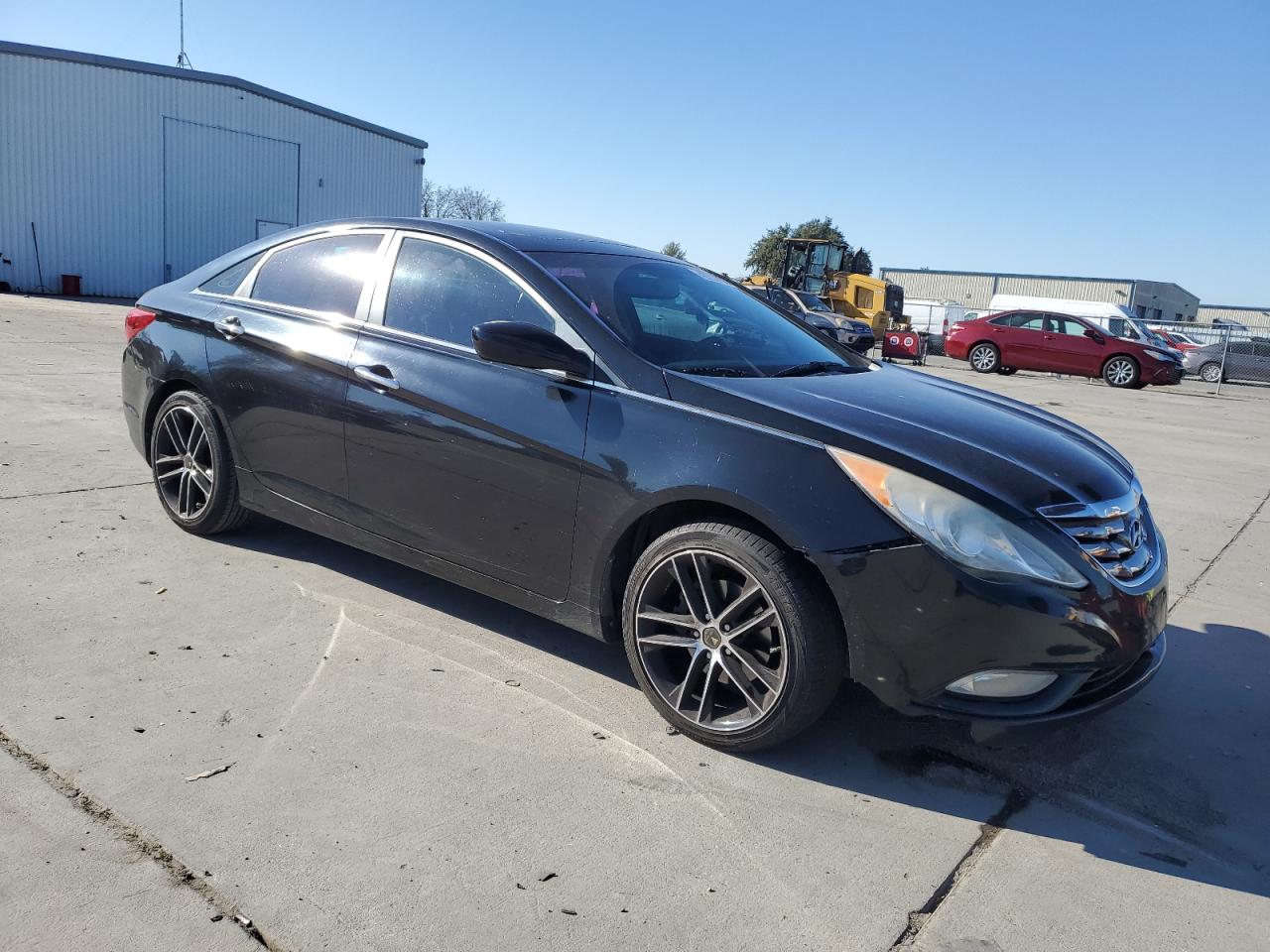 2011 Hyundai Sonata VIN 5NPEC4AB8BH315591 Copart auction photo, front end damage thumbnail 4