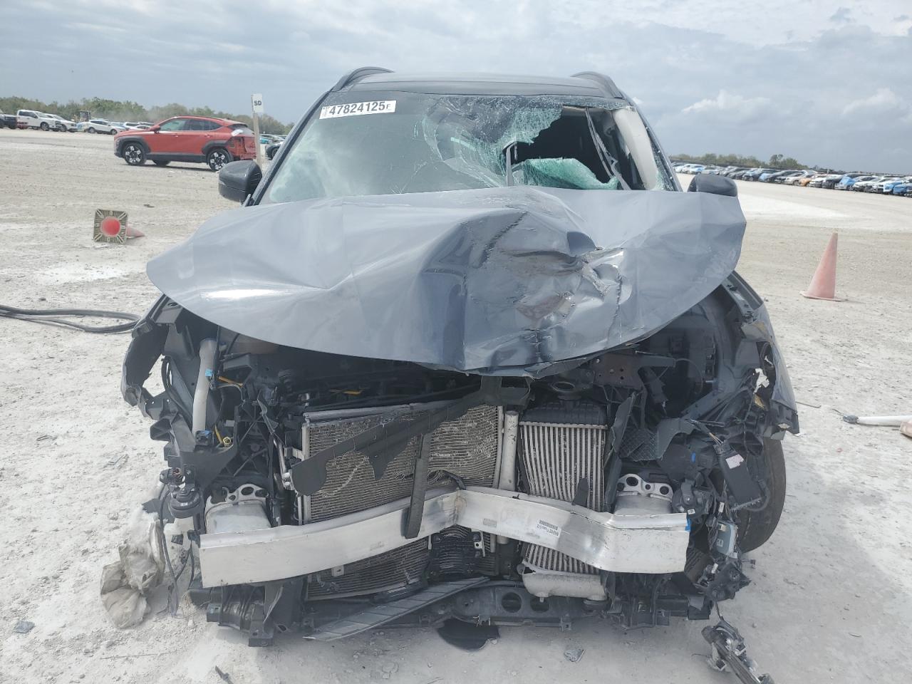2023 KIA Sorento VIN 5XYRK4LF5PG166057 Copart auction photo, front end damage thumbnail 5