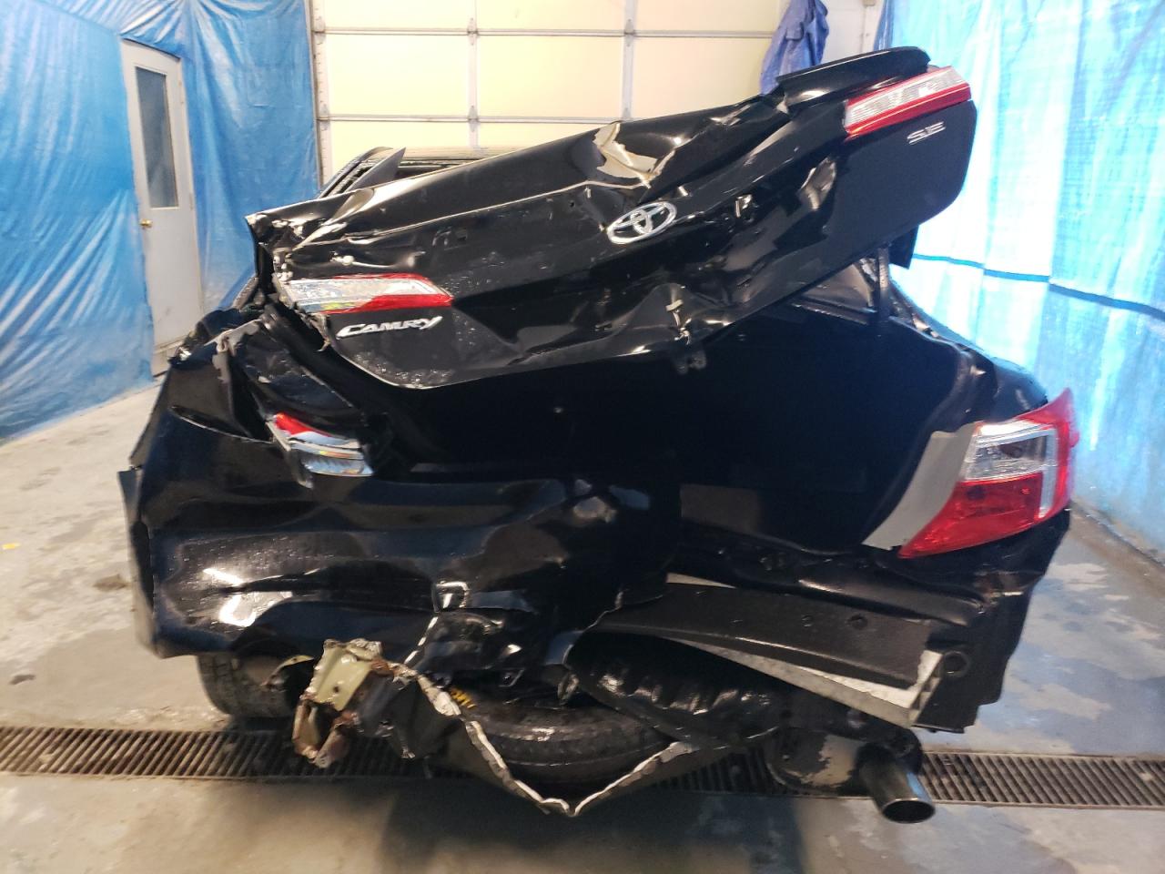 2014 Toyota Camry VIN 4T1BF1FK7EU771069 Copart auction photo, rear end / front end damage thumbnail 6