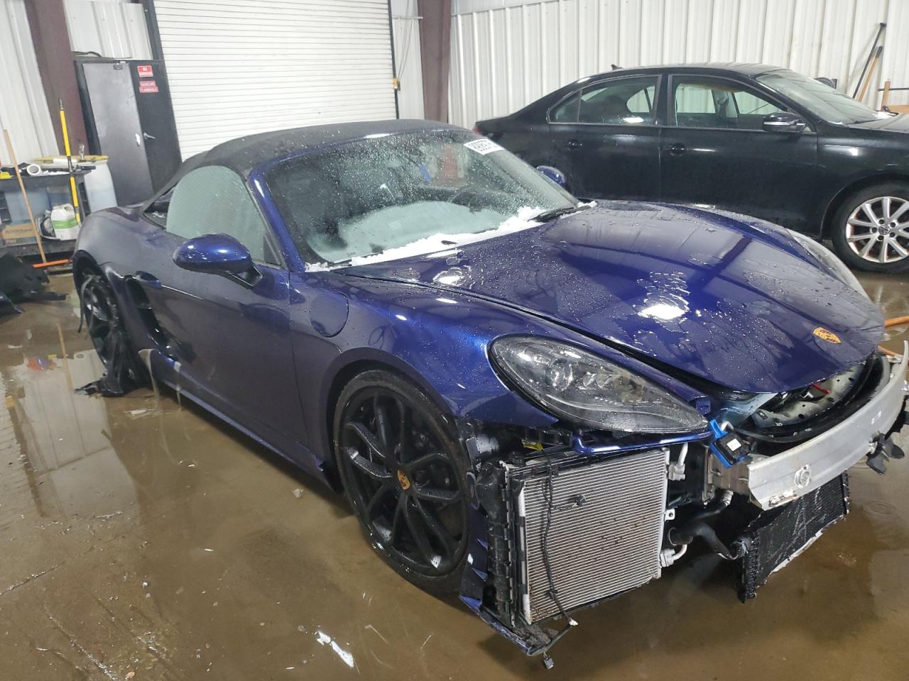 2020 Porsche Boxster VIN WP0CC2A89LS240502 Copart auction photo, front end / rear end damage thumbnail 4