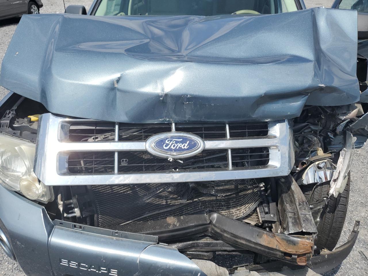 2010 Ford Escape VIN 1FMCU9D77AKB06587 Copart auction photo, front end / side damage thumbnail 13