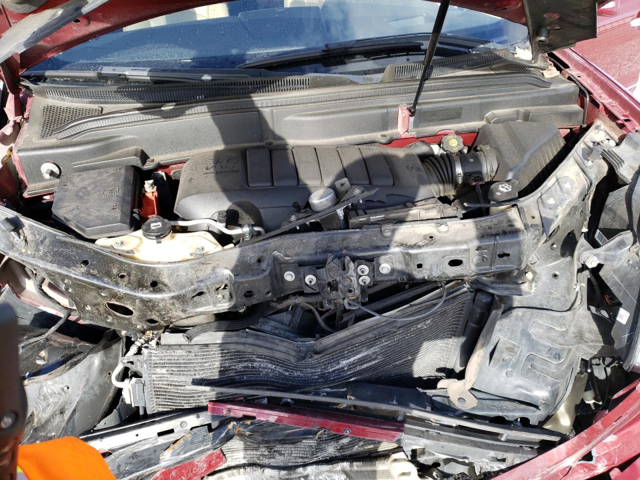 2011 GMC Acadia VIN 1GKKVTED7BJ253969 Copart auction photo, front end damage thumbnail 13