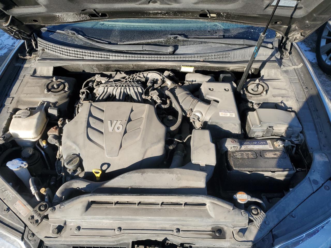 2011 Hyundai Azera VIN KMHFC4DF6BA551971 Copart auction photo, rear end damage thumbnail 11