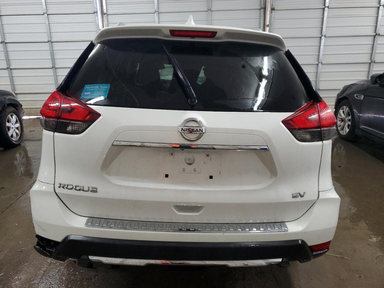 2017 Nissan Rogue VIN 5N1AT2MT6HC862544 Copart auction photo, front end / side damage thumbnail 6