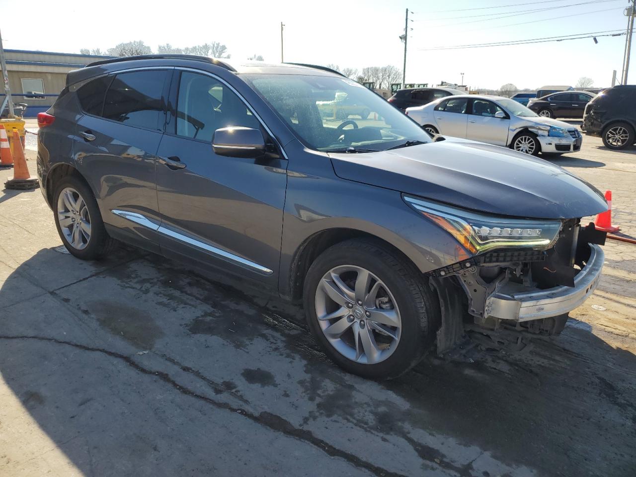 2020 Acura RDX VIN 5J8TC2H76LL000025 Copart auction photo, front end damage thumbnail 4