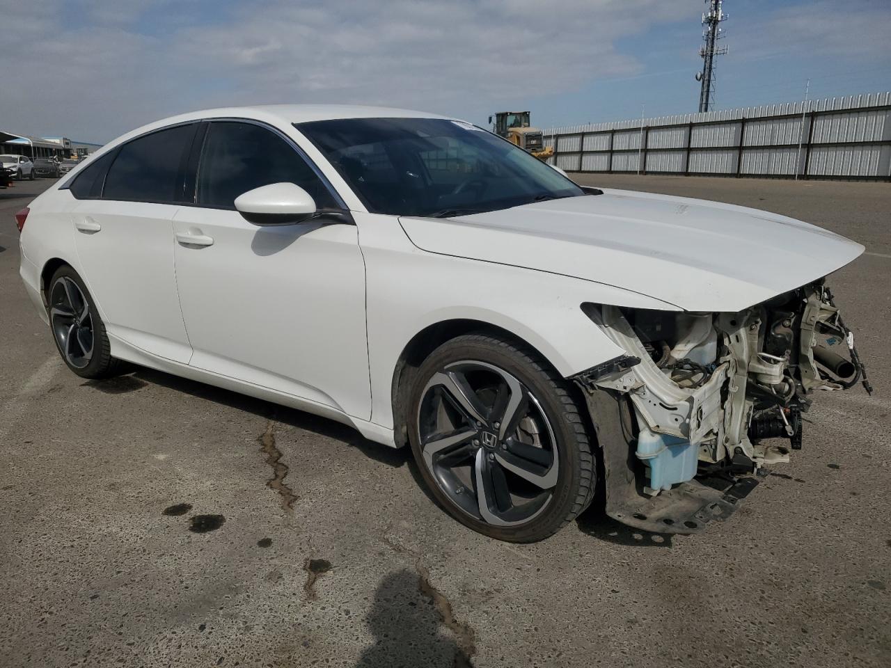 2018 Honda Accord VIN 1HGCV1F19JA225082 Copart auction photo, front end damage thumbnail 4