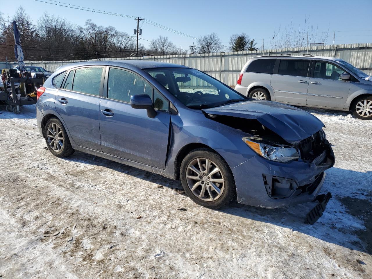 2013 Subaru Impreza VIN JF1GPAB64DH840569 Copart auction photo, front end damage thumbnail 4