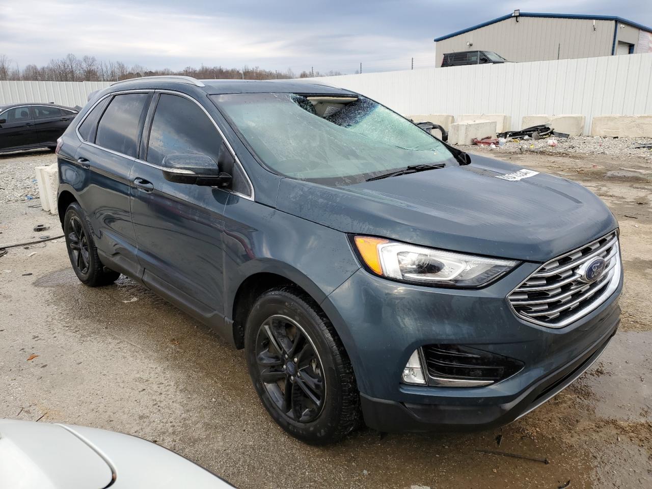 2019 Ford Edge VIN 2FMPK4J98KBC59779 Copart auction photo, front end / side damage thumbnail 4