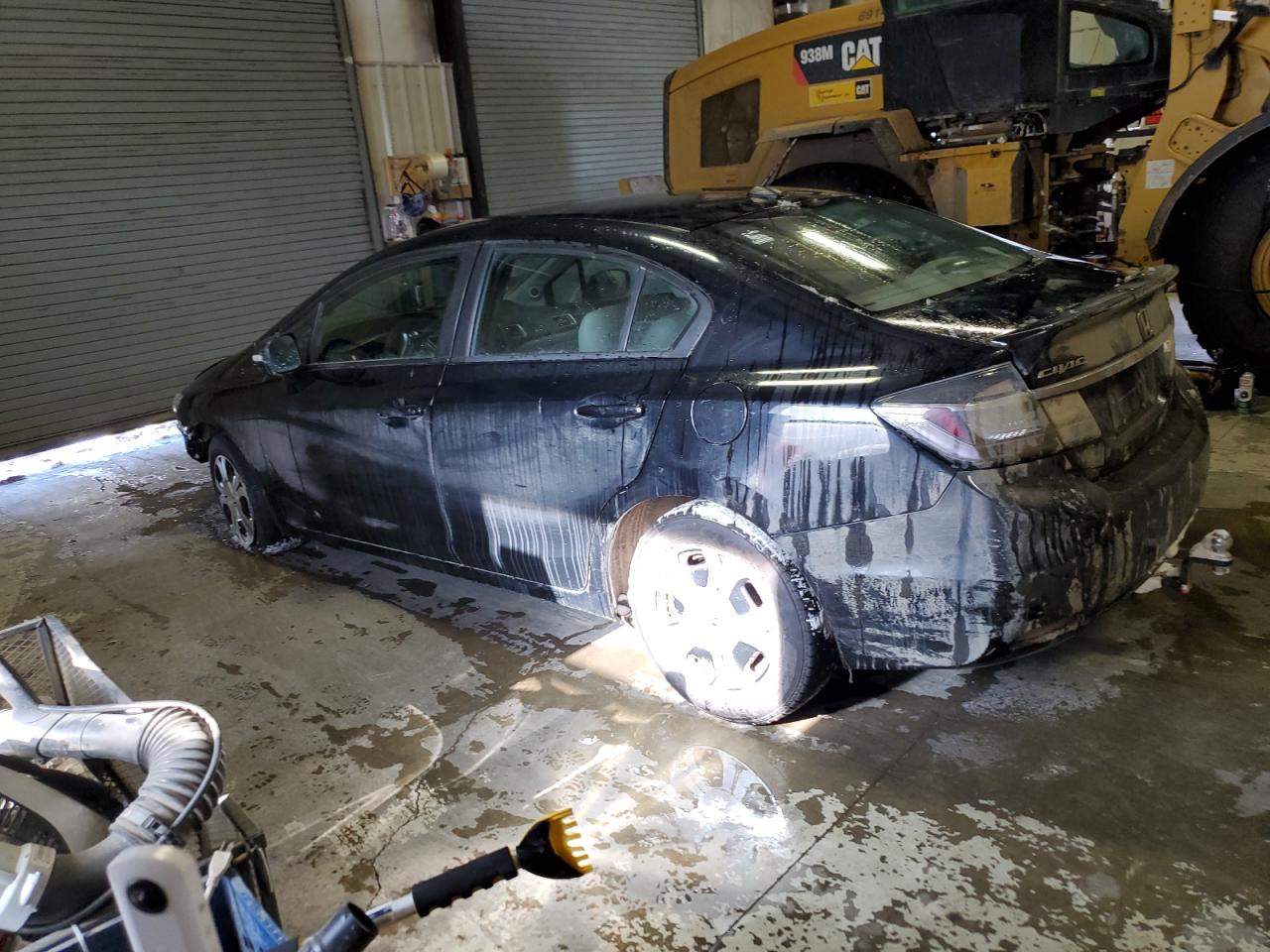 2013 Honda Civic VIN 19XFB4F31DE202601 Copart auction photo, front end / minor dent/scratches damage thumbnail 2