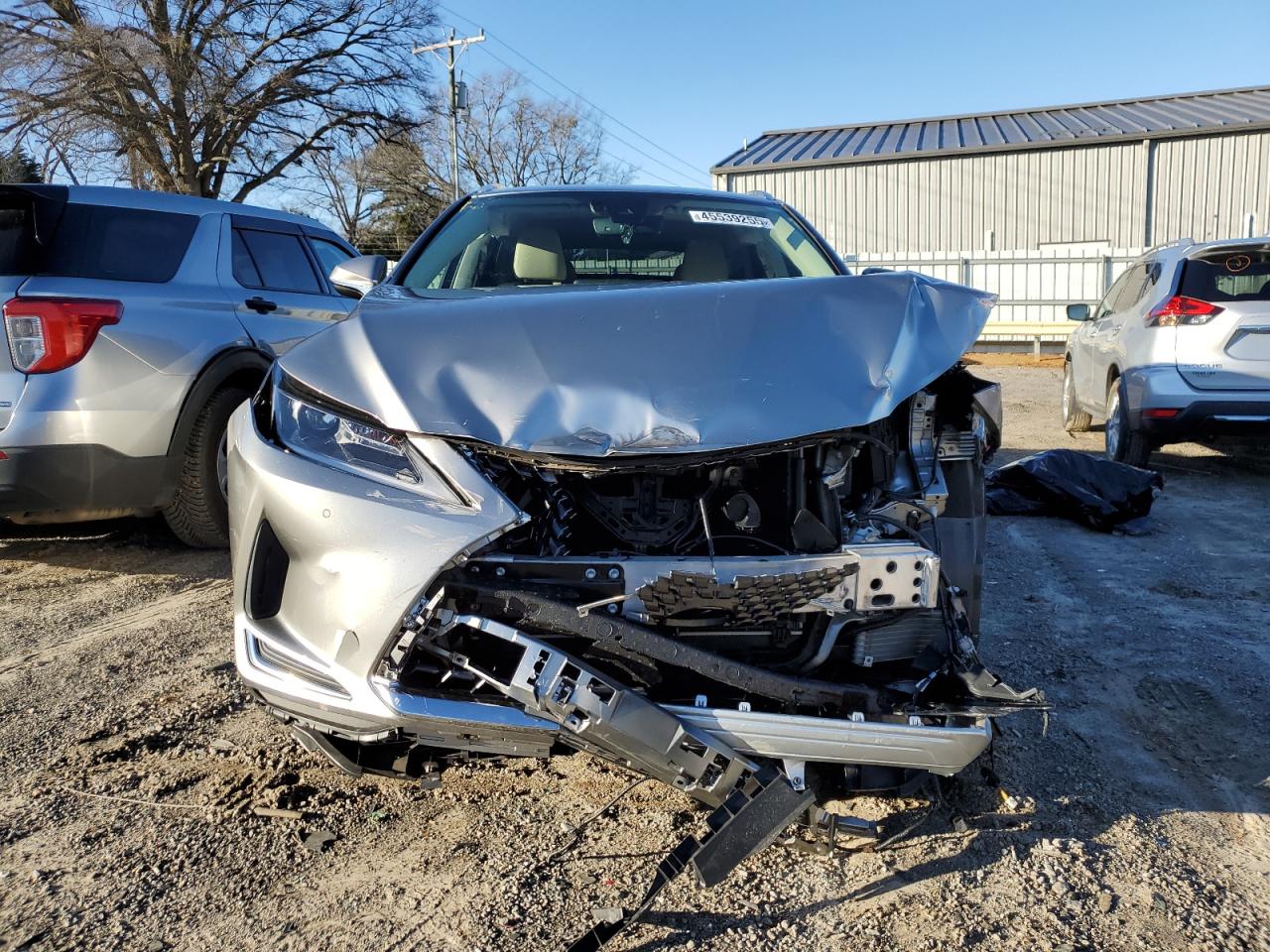 2022 Lexus RX VIN JTJHZMDA9N2058376 Copart auction photo, front end / undercarriage damage thumbnail 5