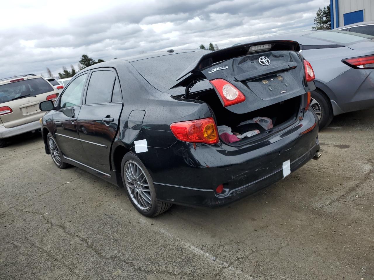 2010 Toyota Corolla VIN 1NXBU4EE7AZ300973 Copart auction photo, all over damage thumbnail 2