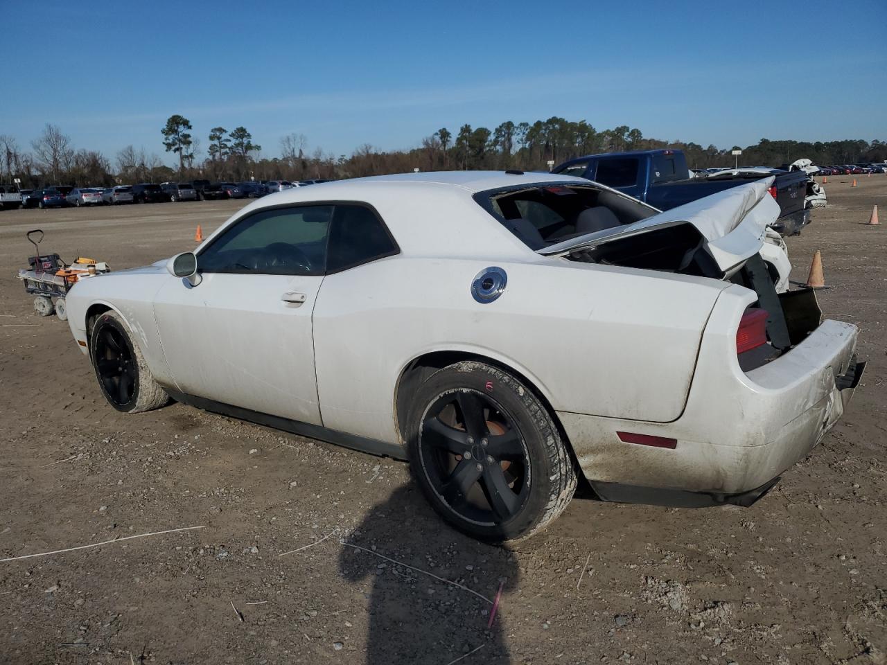2014 Dodge Challenger VIN 2C3CDYAGXEH307632 Copart auction photo, rear end / front end damage thumbnail 2