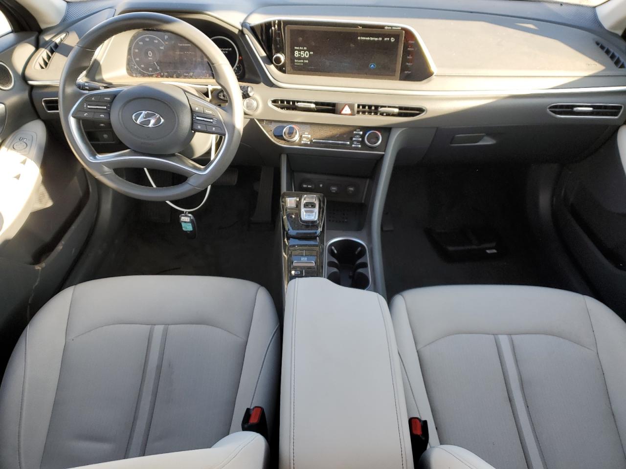2023 Hyundai Sonata VIN KMHL14JA0PA344145 Copart auction photo, front end damage thumbnail 8