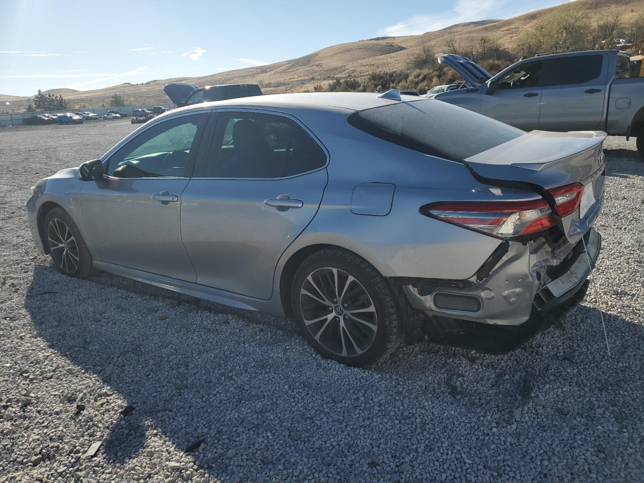 2019 Toyota Camry VIN 4T1B11HK7KU163804 Copart auction photo, rear end damage thumbnail 2