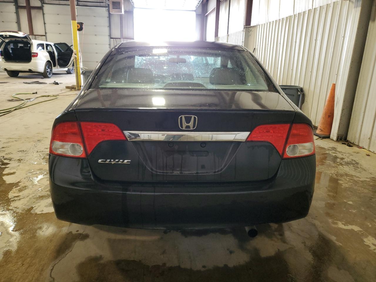 2010 Honda Civic VIN 2HGFA1F97AH522545 Copart auction photo, front end / side damage thumbnail 6