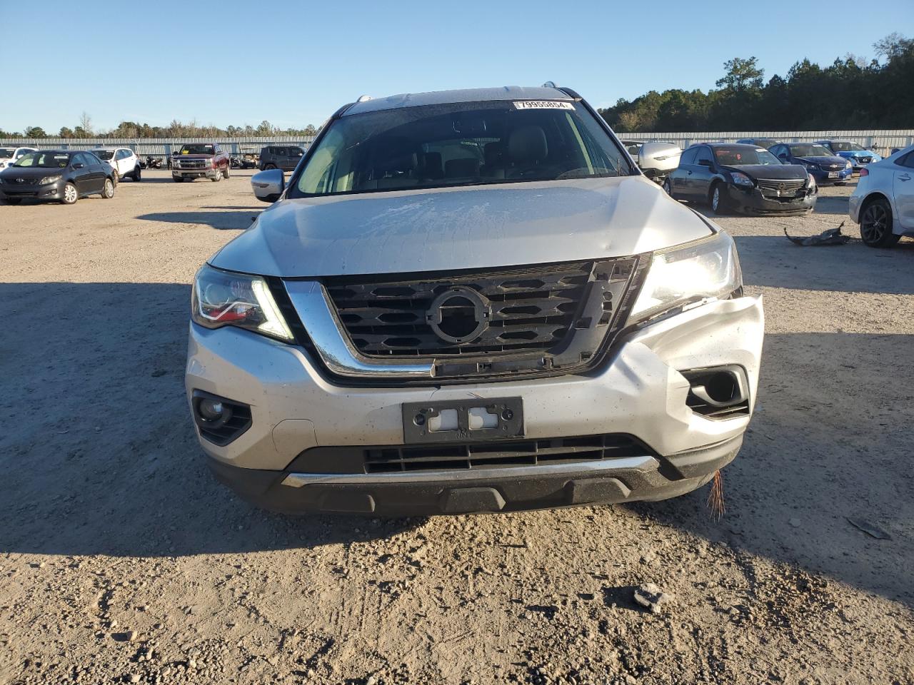 2018 Nissan Pathfinder VIN 5N1DR2MM9JC654023 Copart auction photo, rear end damage thumbnail 5