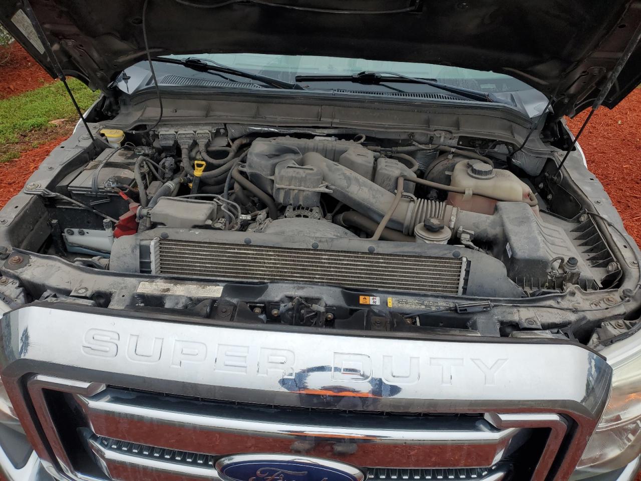 2015 Ford F250 VIN 1FT7W2B67FEA47435 Copart auction photo, rear end damage thumbnail 11