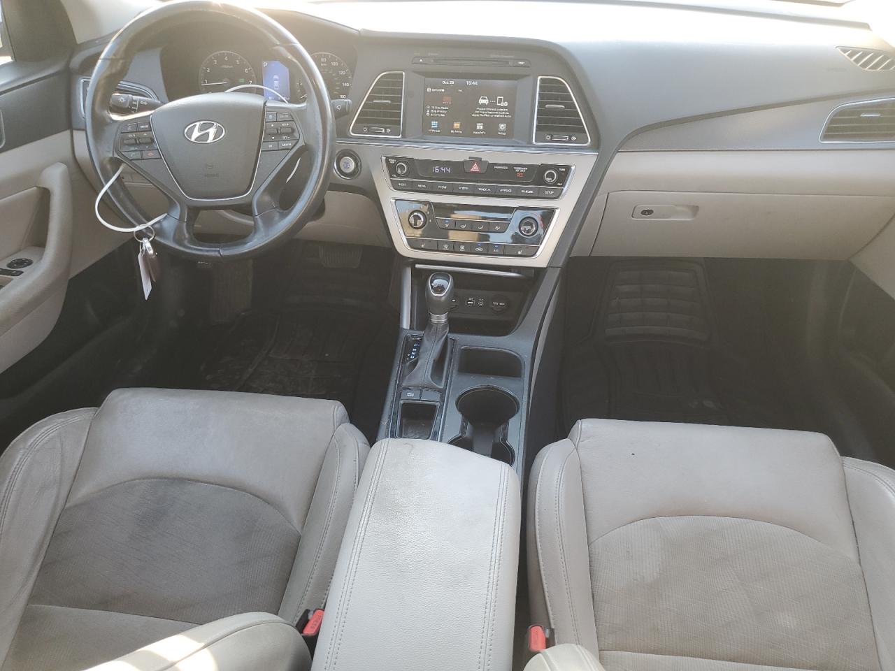 2017 Hyundai Sonata VIN 5NPE34AF2HH580387 Copart auction photo, rear end damage thumbnail 8