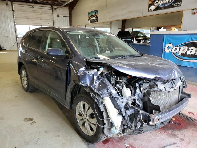 2012 Honda CR-V VIN JHLRM4H50CC017423 Copart auction photo, front end / side damage thumbnail 4
