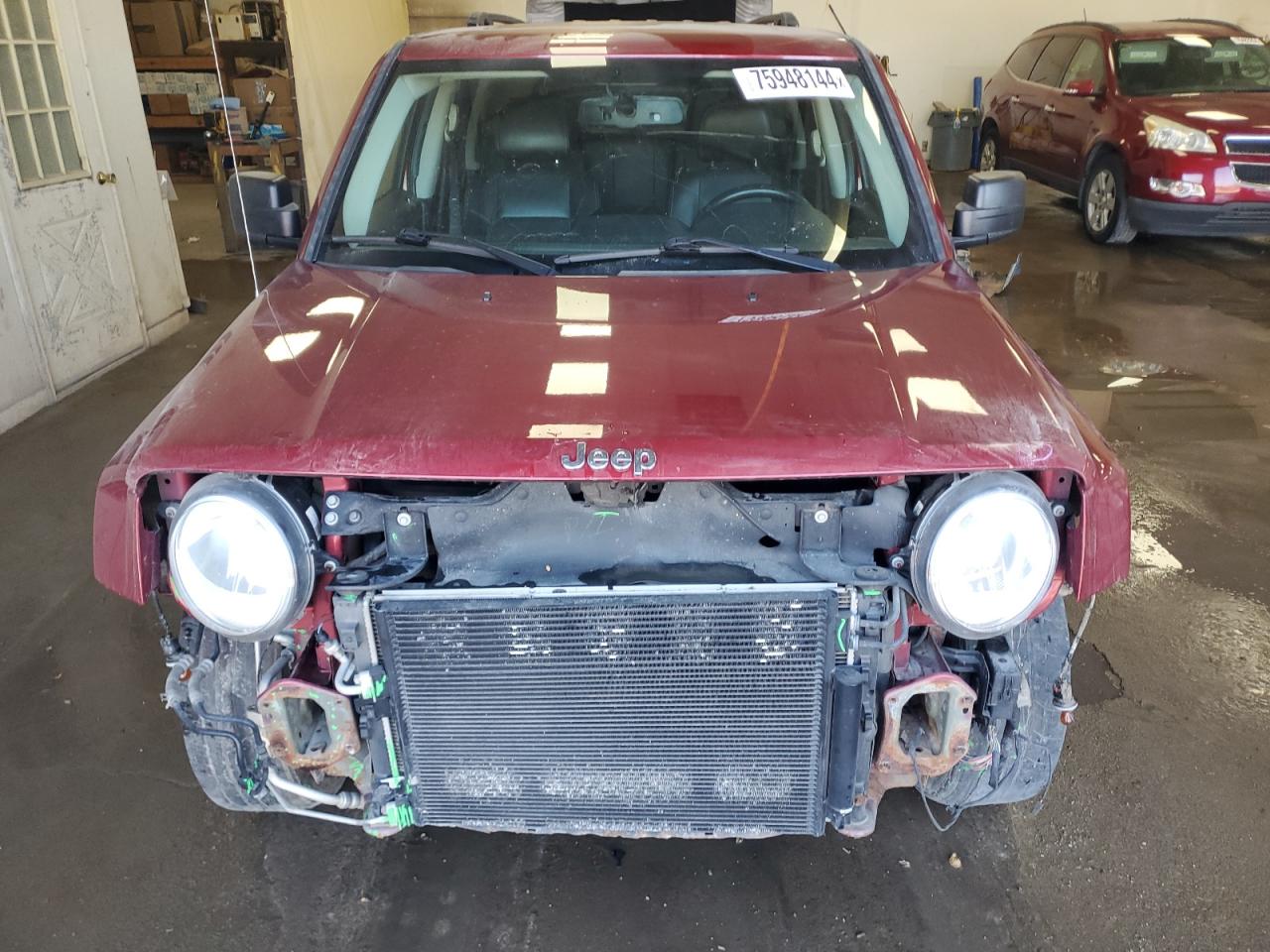 2015 Jeep Liberty (Patriot) VIN 1C4NJRFB7FD436278 Copart auction photo, front end damage thumbnail 5