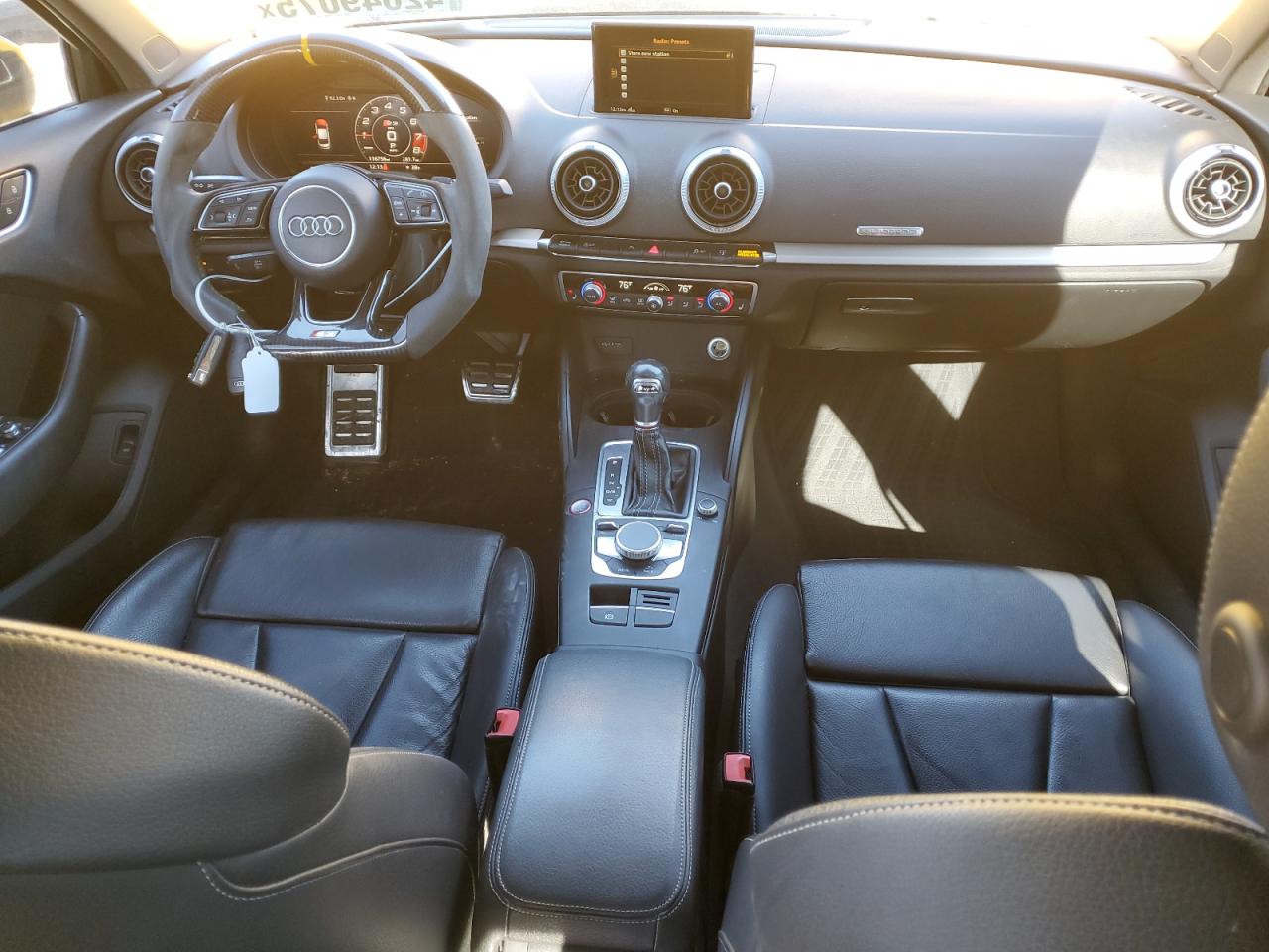 2017 Audi S3 VIN WAUB1GFF9H1055396 Copart auction photo, front end damage thumbnail 8
