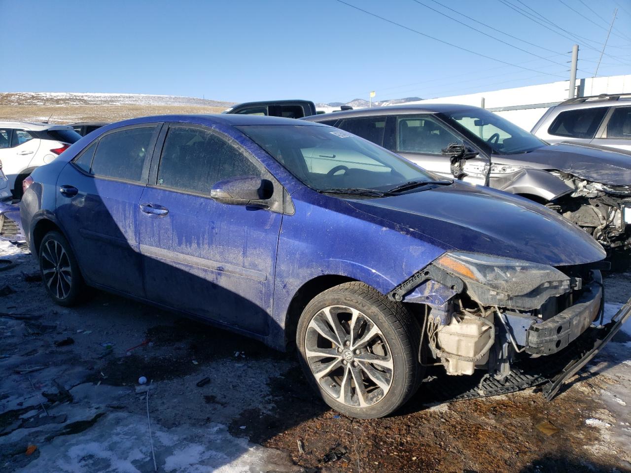 2017 Toyota Corolla VIN 2T1BURHE3HC871042 Copart auction photo, front end / minor dent/scratches damage thumbnail 4