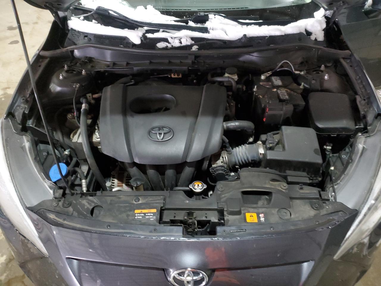 2017 Toyota Yaris VIN 3MYDLBYV7HY164269 Copart auction photo, all over damage thumbnail 11