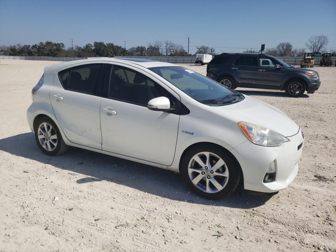 2012 Toyota Prius VIN JTDKDTB39C1007064 Copart auction photo, front end damage thumbnail 4