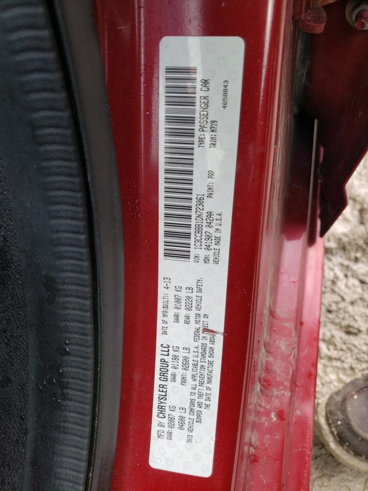 2013 Chrysler 200 VIN 1C3CCBBB1DN723061 Copart auction photo, front end / minor dent/scratches damage thumbnail 15
