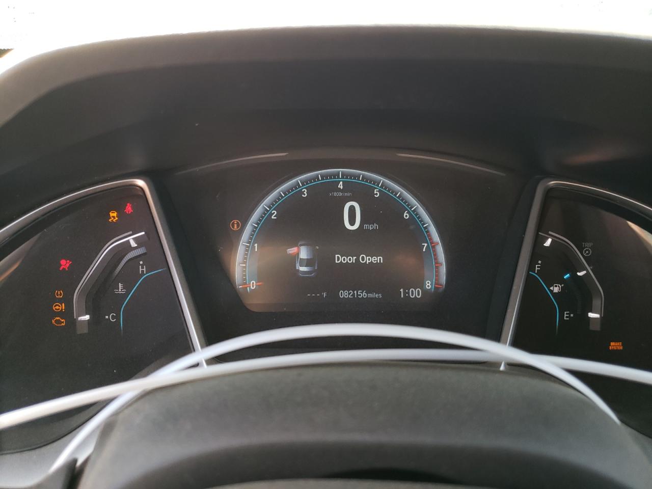 2017 Honda Civic VIN 19XFC2F73HE214825 Copart auction photo, front end damage thumbnail 9