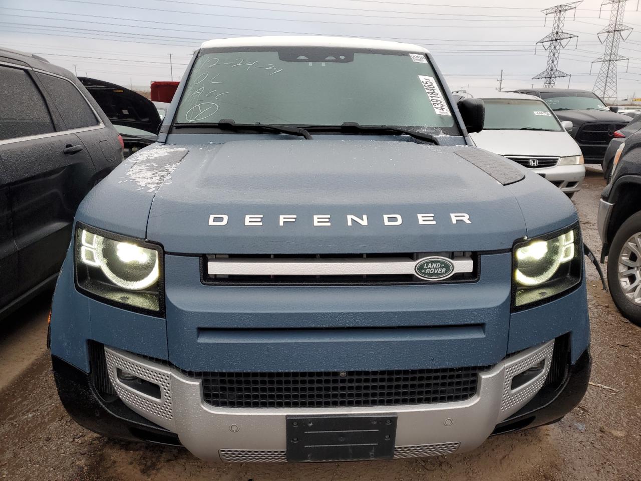 2024 Land Rover Defender VIN SALEJ7EU4R2330810 Copart auction photo, all over / rear end damage thumbnail 5