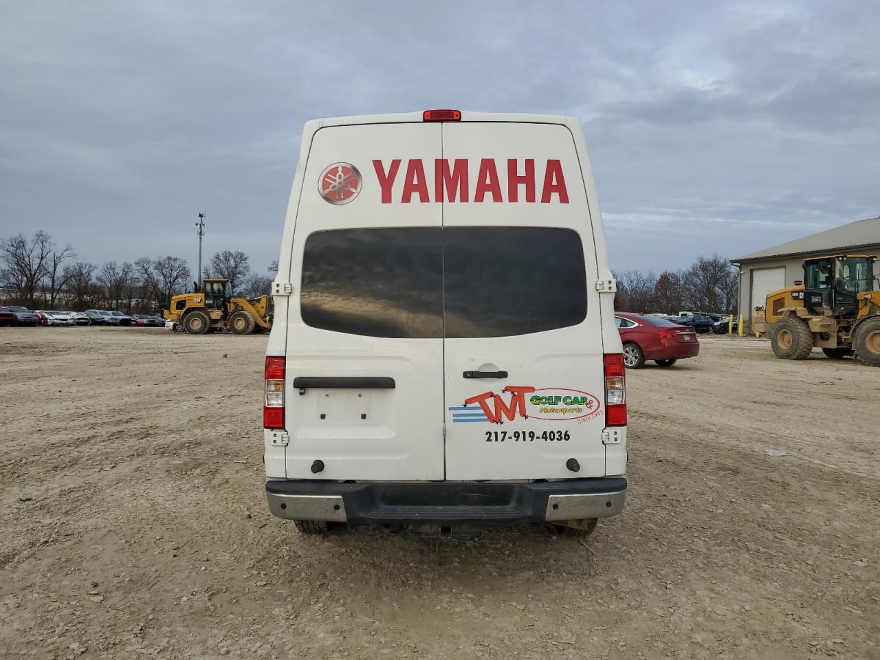 2012 Nissan NV VIN 1N6BF0LY7CN109102 Copart auction photo, front end damage thumbnail 6