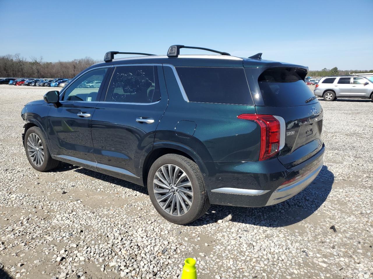 2024 Hyundai Palisade VIN KM8R7DGE3RU670039 Copart auction photo, front end damage thumbnail 2