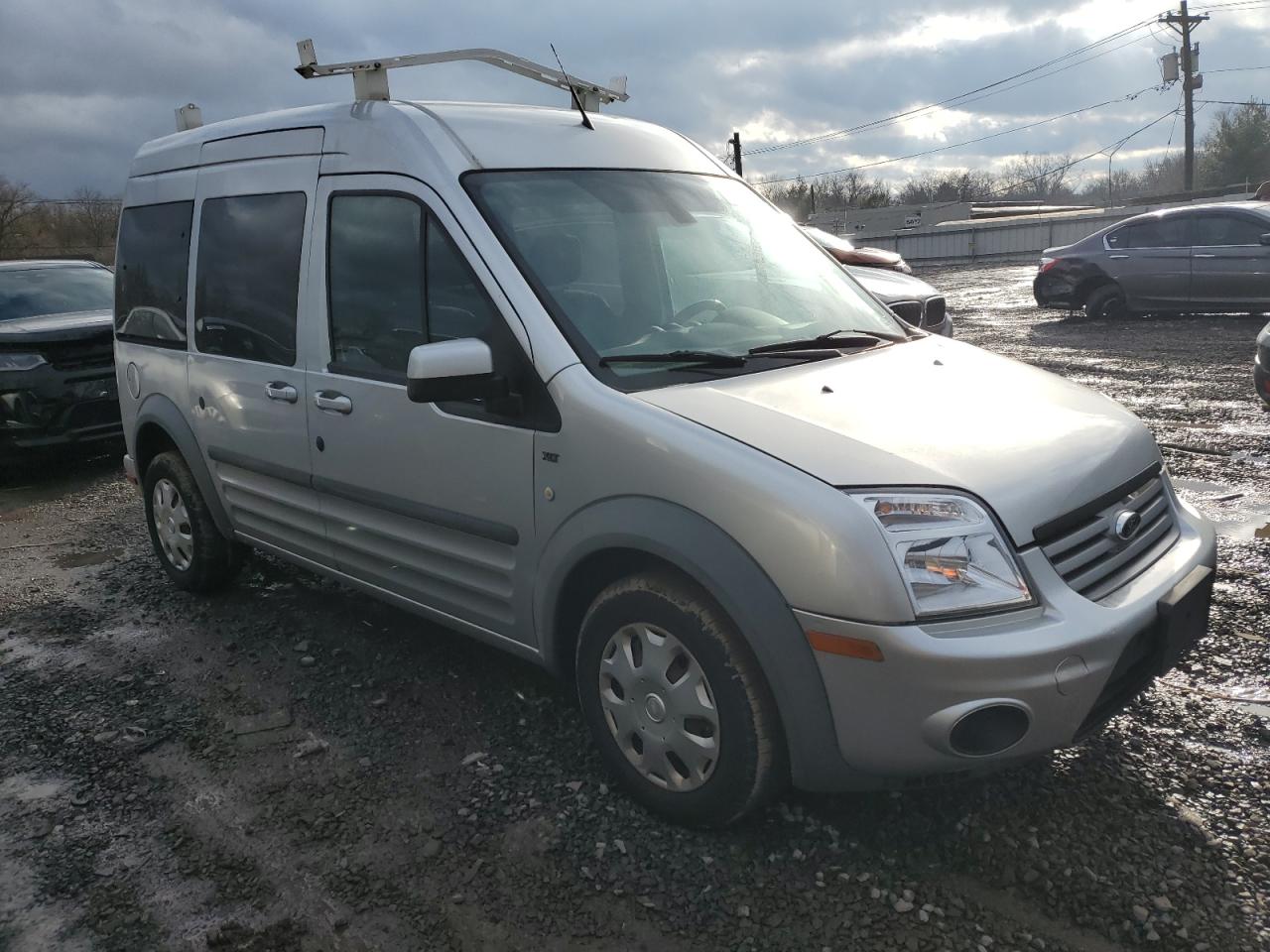 2013 Ford Transit VIN NM0KS9CN2DT173731 Copart auction photo, rear end damage thumbnail 4