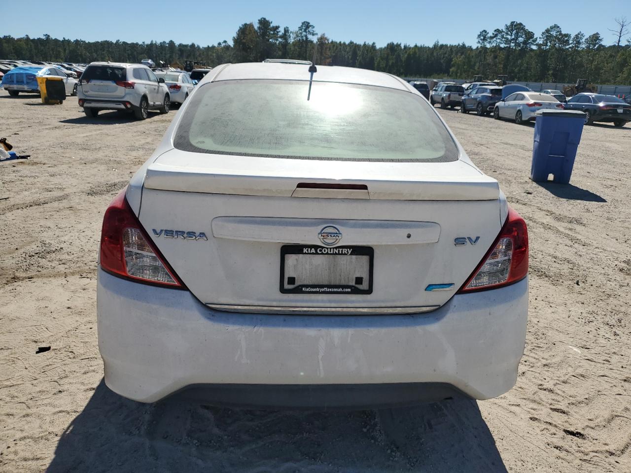 2016 Nissan Versa VIN 3N1CN7AP2GL847847 Copart auction photo, rear end / side damage thumbnail 6