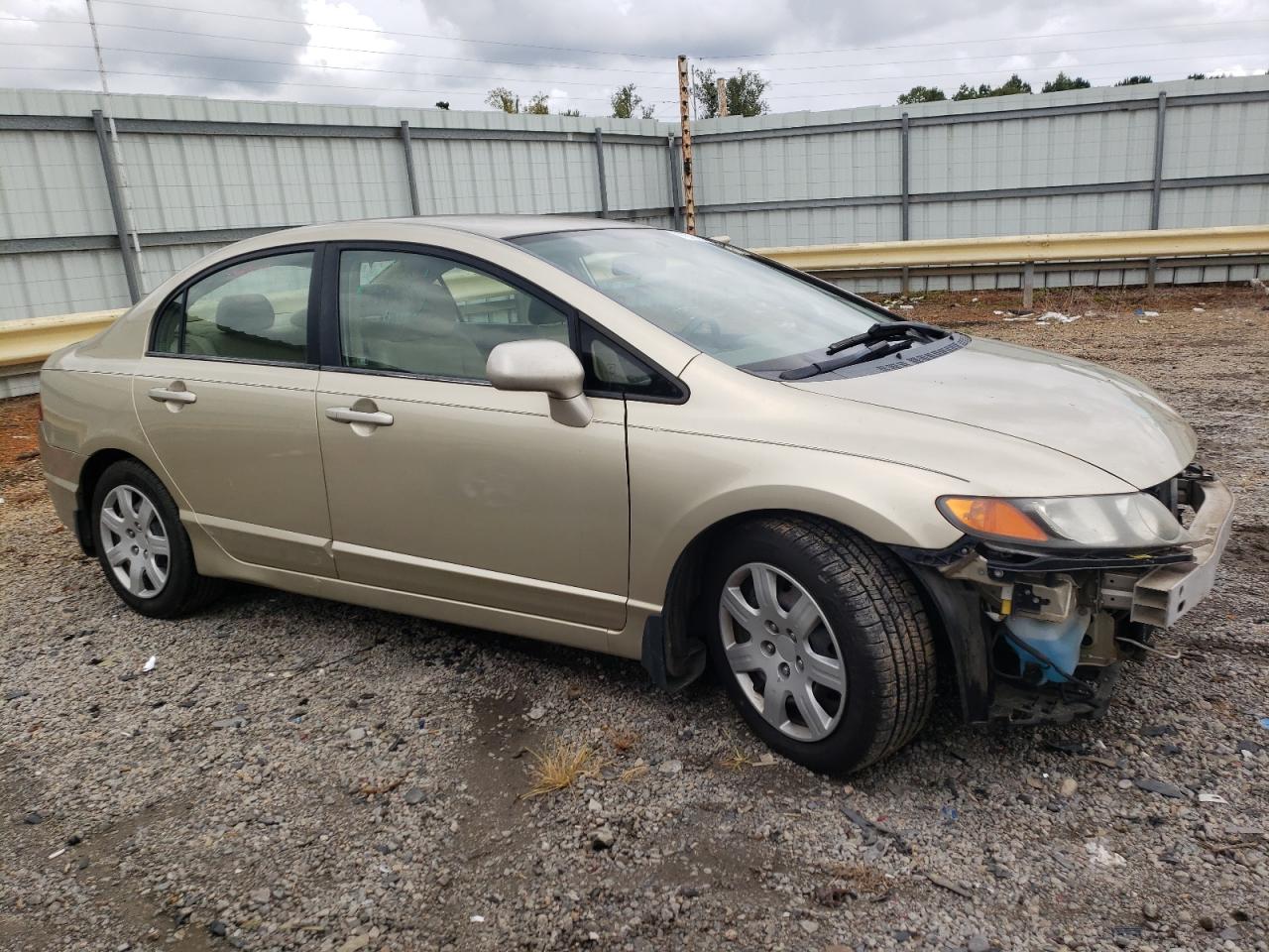 2007 Honda Civic VIN 1HGFA16547L026613 Copart auction photo, front end damage thumbnail 4